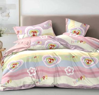 Постельное белье COTTON DREAMS дизайн "LOVE STORY" 1.5 спальный комплект бязь