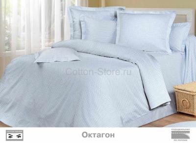 Постельное белье COTTON DREAMS дизайн "ОКТАГОН" 1.5 спальный комплект твилл-сатин