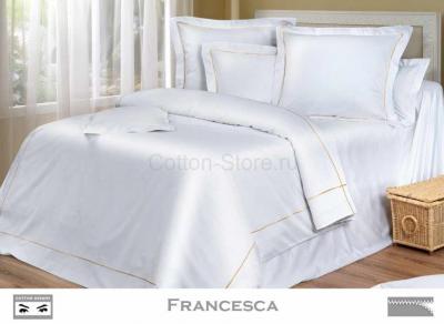 Постельное белье COTTON DREAMS дизайн "FRANCESKA" (220x240 king size) евро макси комплект, коллекция PHILOSOPHY Премиум сатин 400 нитей