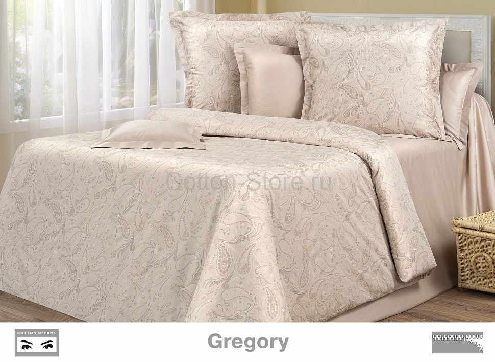 Постельное белье COTTON DREAMS дизайн "GREGORY" 2 спальный комплект, коллекция Премиата