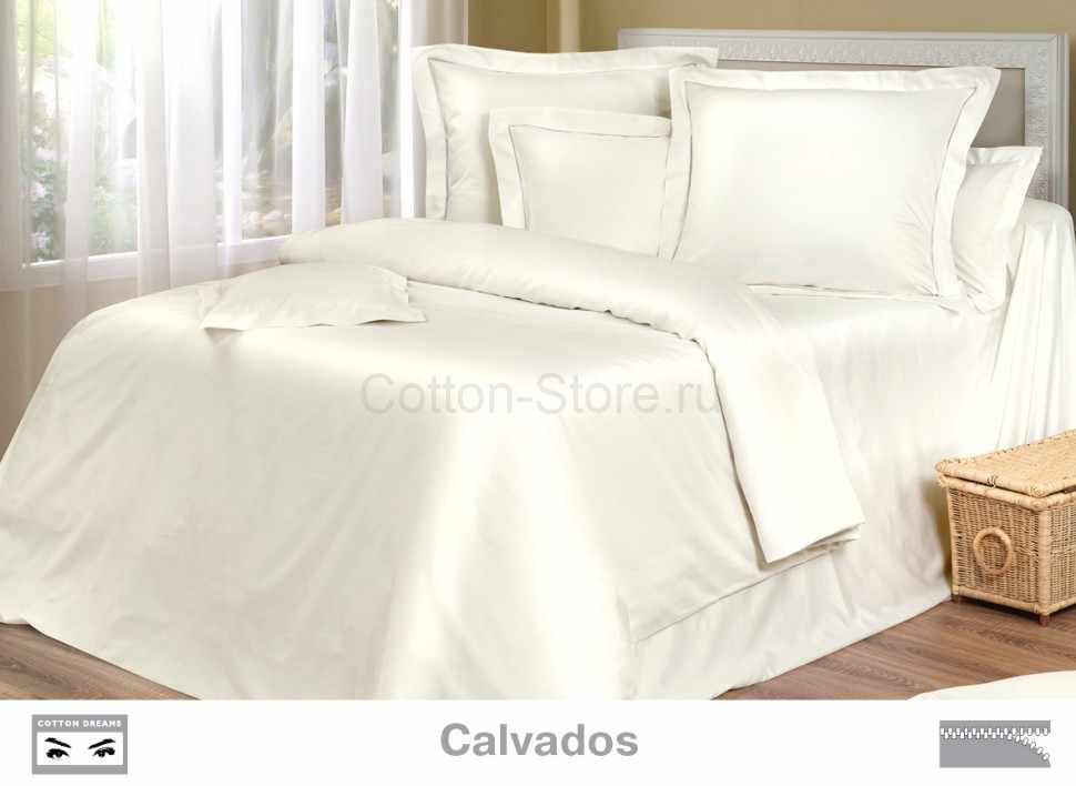 Постельное белье COTTON DREAMS дизайн "CALVADOS" 1.5 спальный комплект, коллекция Премиата