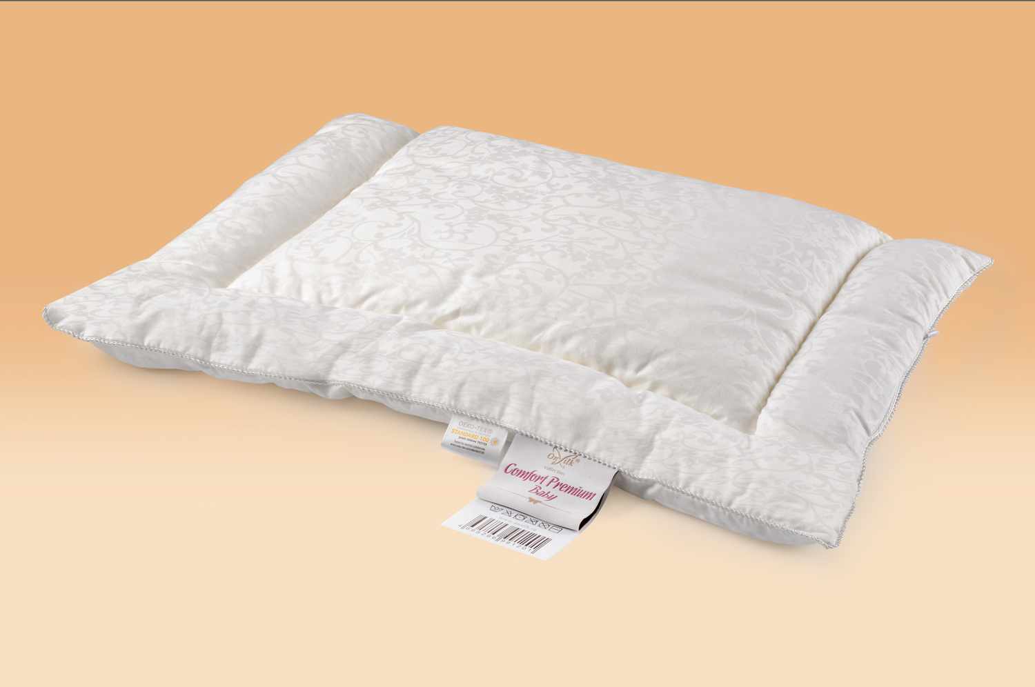 Подушка детская шелковая OnSilk "Comfort Premium" 40x60 см низкая мягкая