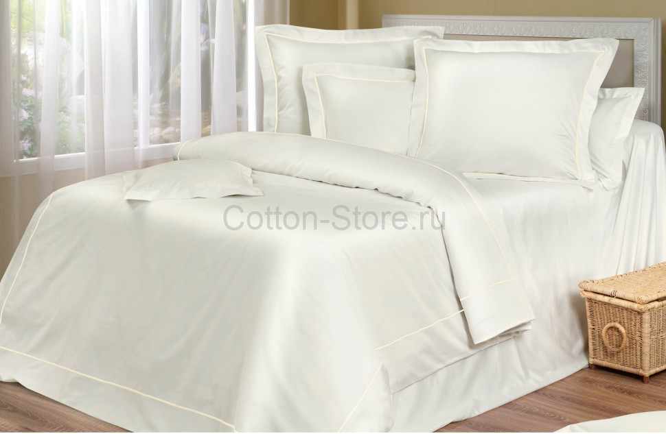 Постельное белье COTTON DREAMS дизайн "MILK AND HONEY" евро комплект, коллекция PHILOSOPHY 800 нитей