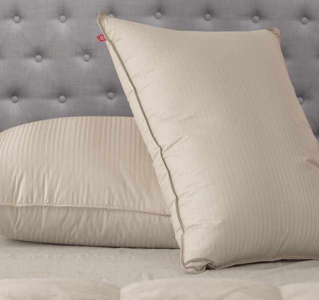 Подушка пуховая Kariguz Страйп мокко 50*70см