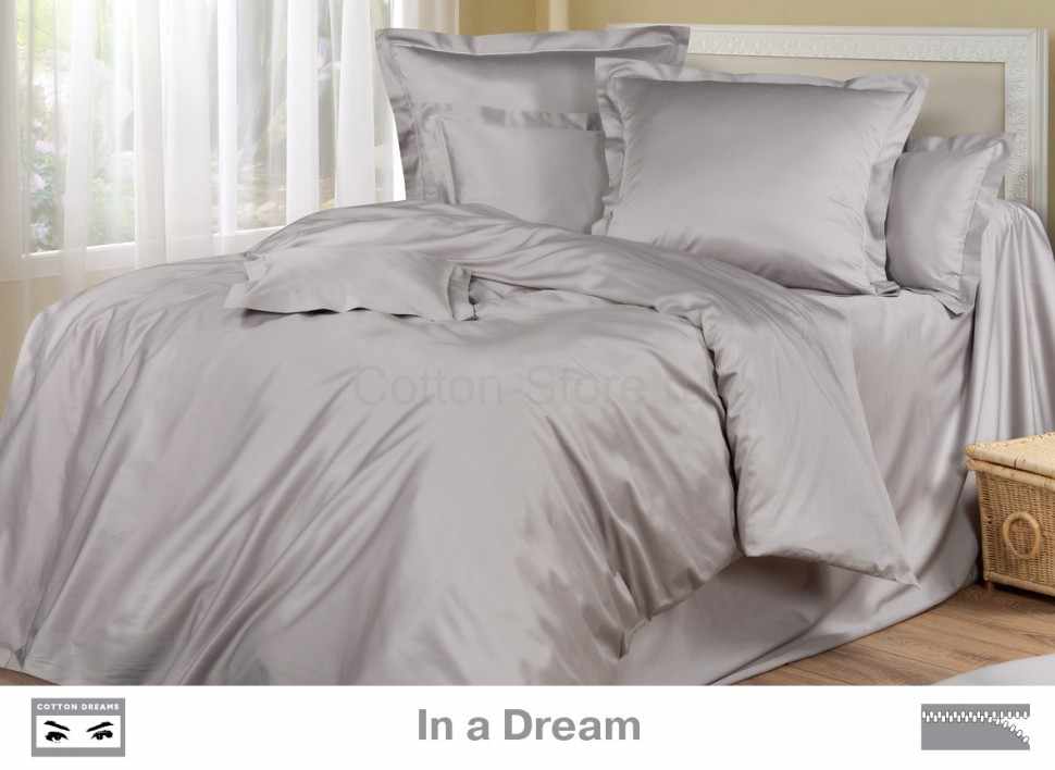 Постельное белье COTTON DREAMS дизайн "IN A DREAM" 1.5 спальный комплект, коллекция Премиата